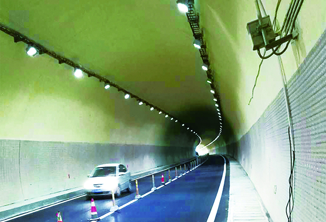 浙江省瑞安隧道改造亮化照明工程